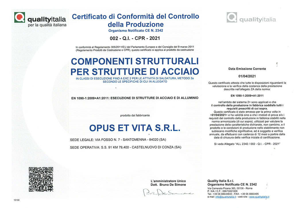 Certificazione